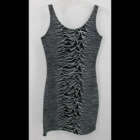 ART OF WHERE BLXCK FLY WOMENS SIZE SMALL SWIM COVER DRESS BODYCON - Picture 2 of 6